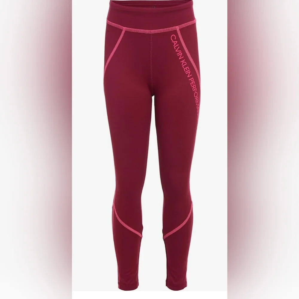 Calvin Klein Girls' Performance Stretch Legging Sz XL‎ 14/16